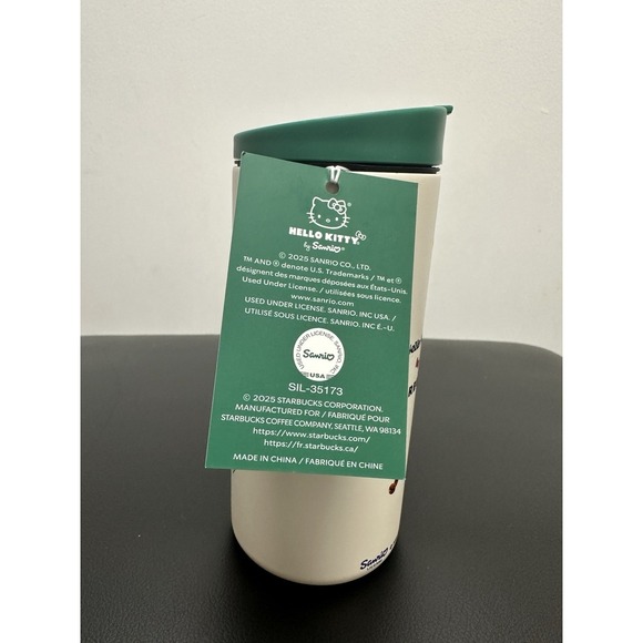 2025 Starbucks Hello Kitty Stainless Tumbler 355ml 12oz Limited Edition New 2025 - Picture 3 of 6